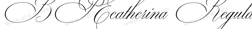 BP Ecatherina Regula字体转换 BP Ecatherina Regula字体转换